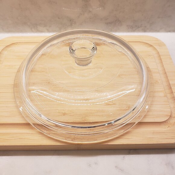 7.75 Inches round glass lid - Picture 1 of 7